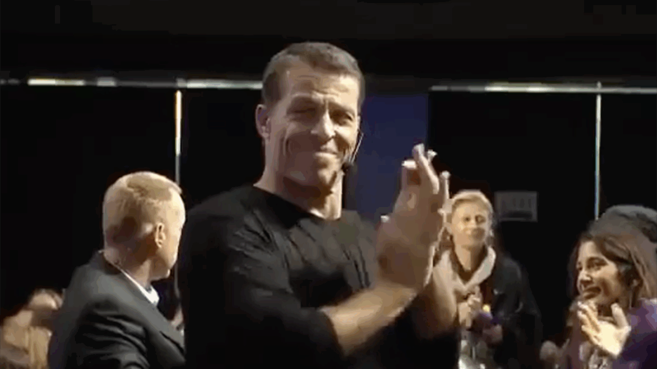Tony Robbins shares his experience of Donny Epstein as an Energy Master